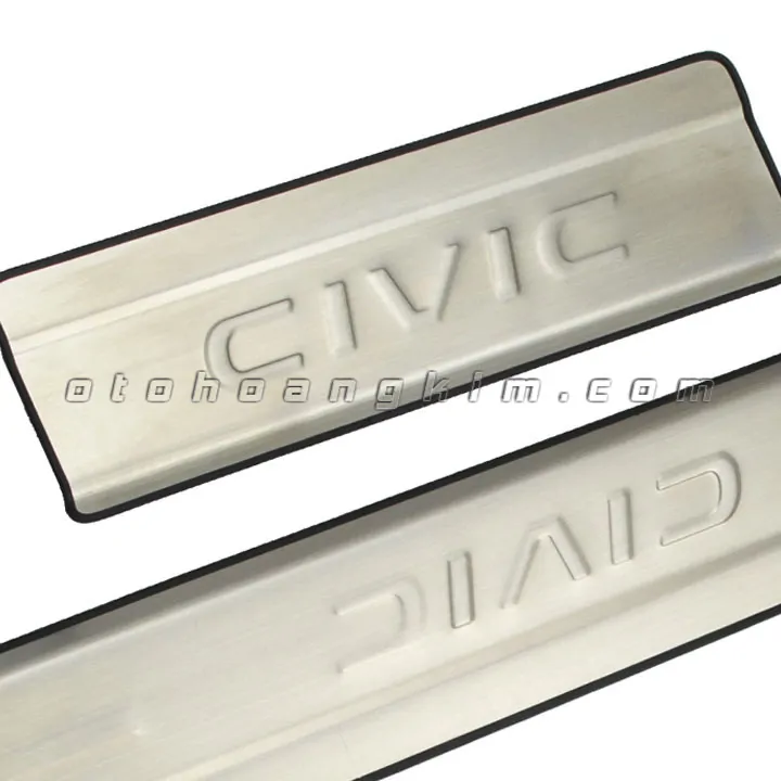 Bệ Bước phần sơn Honda Civic [2017-2020] góc vuông - Ảnh 3
