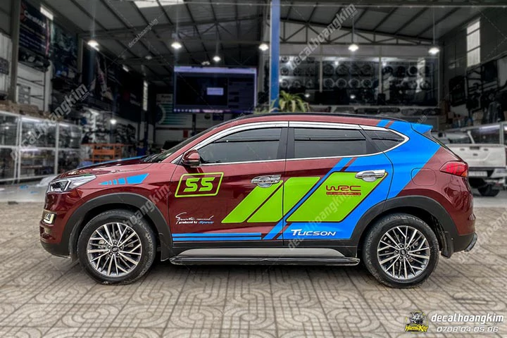 Tem Xe Hyundai Tucson - HTU015 - Ảnh 1