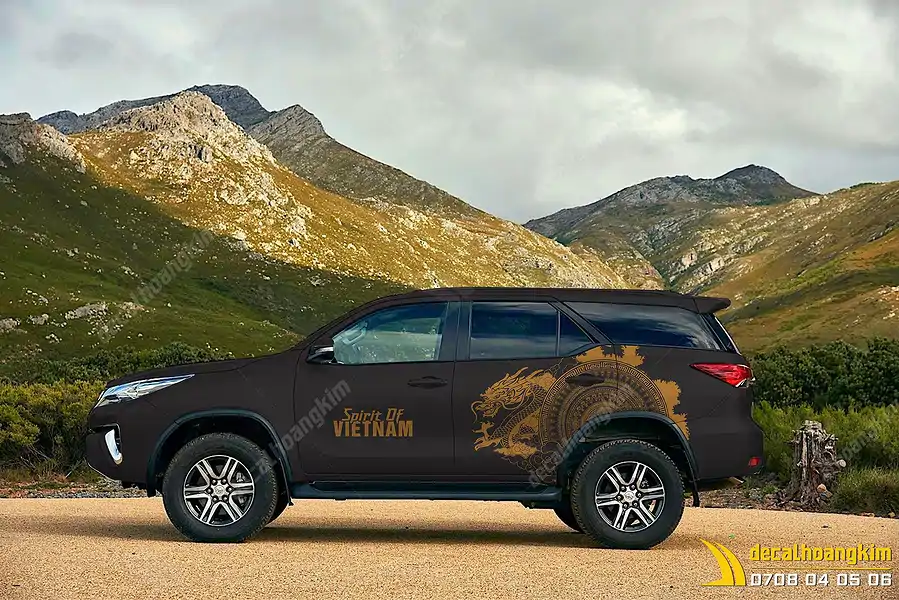 Tem Xe Toyota Fortuner - TFO115 - Ảnh 1