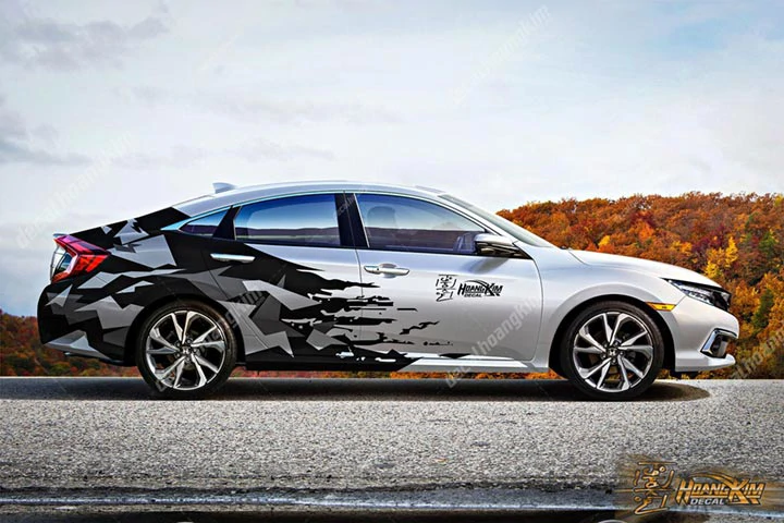 Tem Xe Honda Civic - HCV019 - Ảnh 1