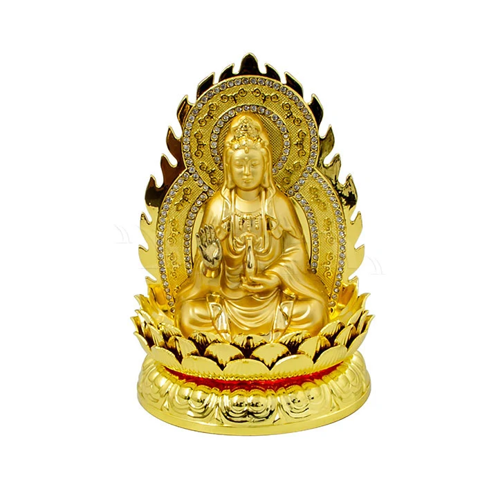 Tượng phật vàng quan âm lửa - Ảnh 1