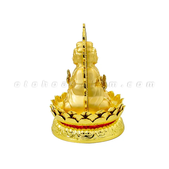Tượng phật vàng quan âm lửa - Ảnh 2