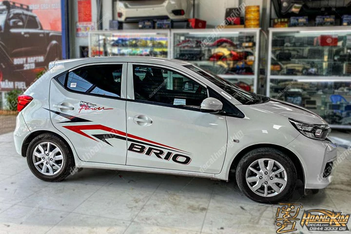 Tem Xe Honda Brio - HBR002 - Ảnh 1