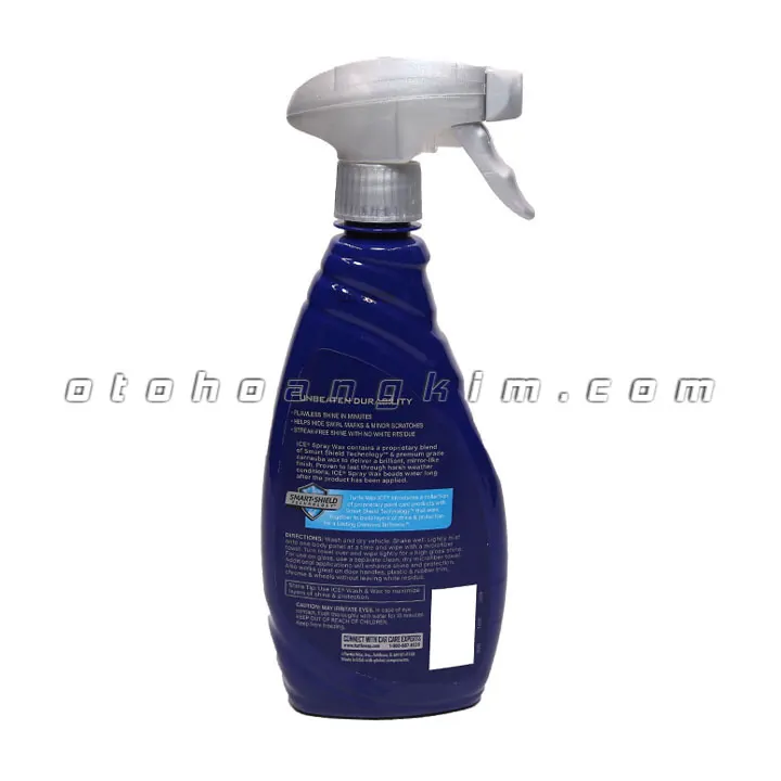 Dung dịch bảo dưỡng Turtle Wax Ice Spray Wax - Ảnh 3