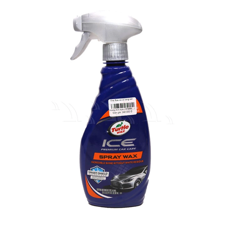 Dung dịch bảo dưỡng Turtle Wax Ice Spray Wax - Ảnh 1