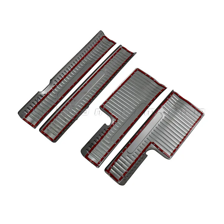 Nẹp bước chân trong Kia Sorento [2020-2021] inox mẫu 2 - Ảnh 2