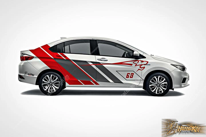 Tem Xe Honda City - HCT016 - Ảnh 1