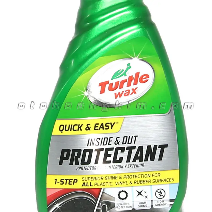 Dung dịch bảo dưỡng Turtle Wax Inside & out Protectant dưỡng nội thất 680ml - Ảnh 2