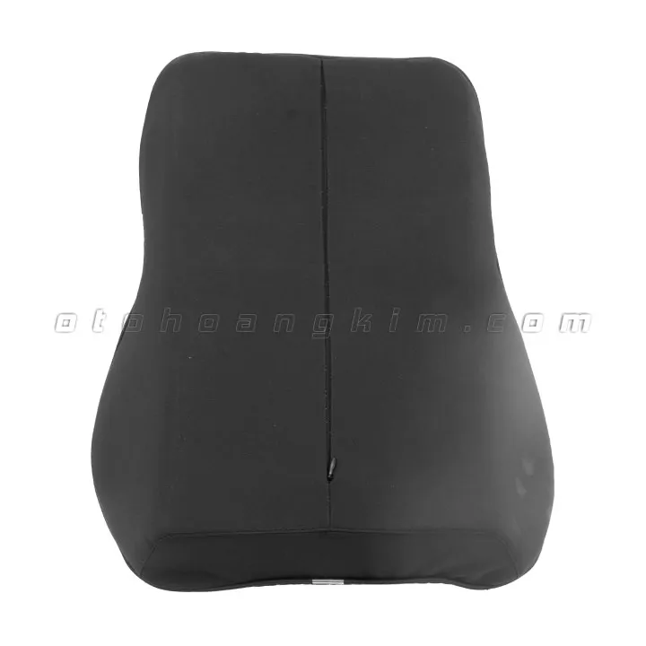 Gối lưng GL01 cao su non lớn đen 2 màu - Ảnh 2