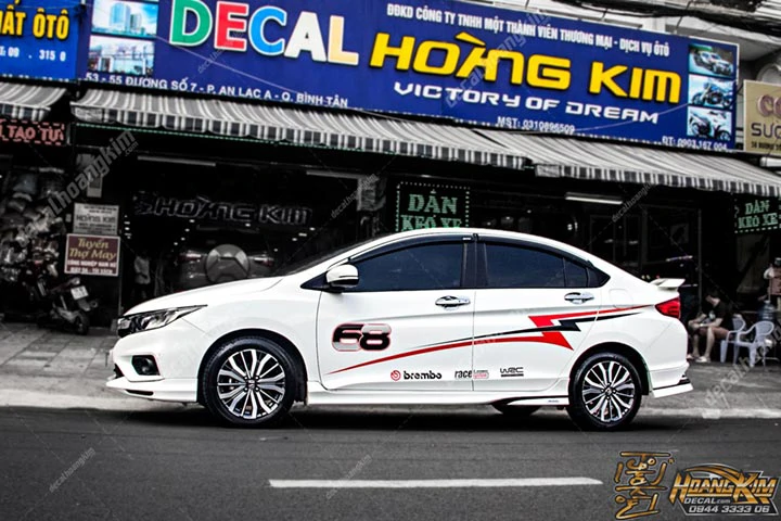 Tem Xe Honda City - HCT017 - Ảnh 1
