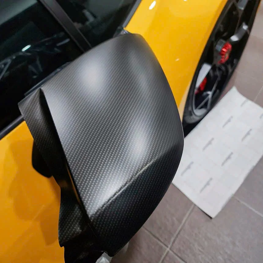 Decal Teckwrap Matte Ceramic Carbon RCF03M  - Ảnh 2