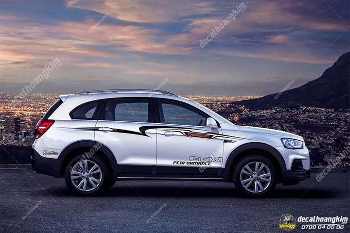 Tem Xe Chevrolet Captiva - CCA016 - Ảnh 1