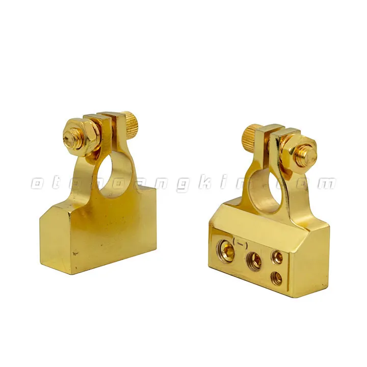 Đầu kẹp dây bình đồng nguyên chất - Ảnh 2