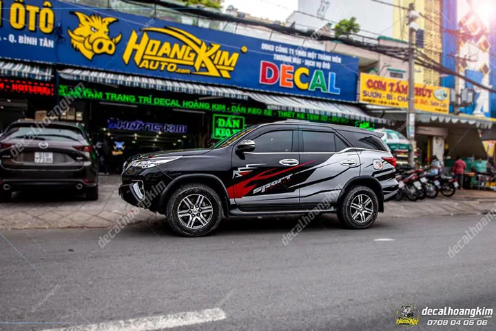 Tem Xe Toyota Fortuner - TFO083 - Ảnh 1