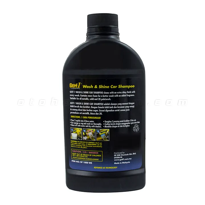 Chai Getf xà phòng rửa xe Wash & Shine - Ảnh 3