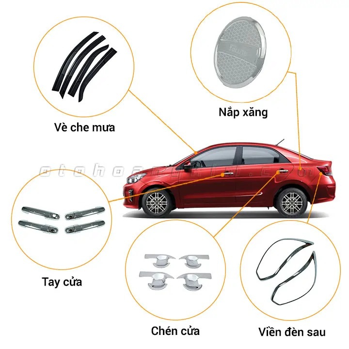 17 phụ kiện xe Kia Soluto [2019-2020] - Ảnh 3