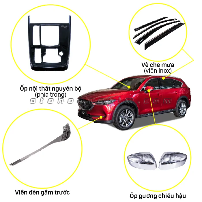 11 Phụ kiện Mazda Cx8 2018 - 2020 - Ảnh 4