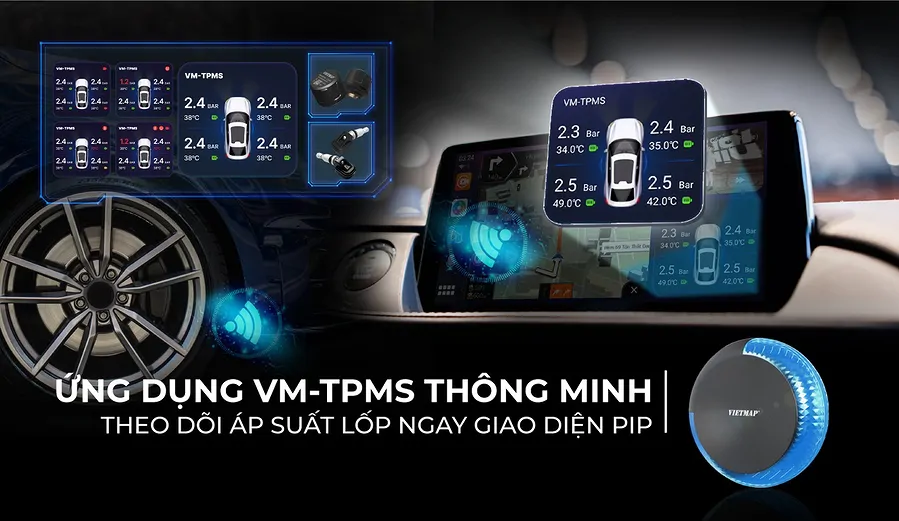 Áp suất lốp Vietmap BT10  - Ảnh 4