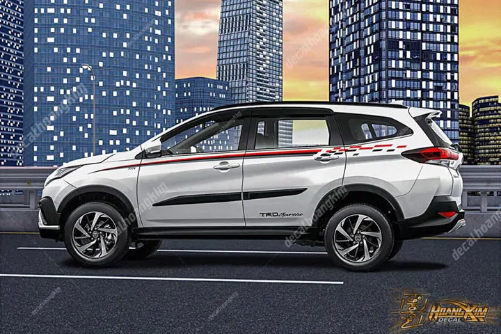 Tem Xe Toyota Rush - TRU001 - Ảnh 1