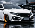 Body Kit Civic Type R Ốp Đèn Cản Trước 2019 - 2021  - ảnh 3