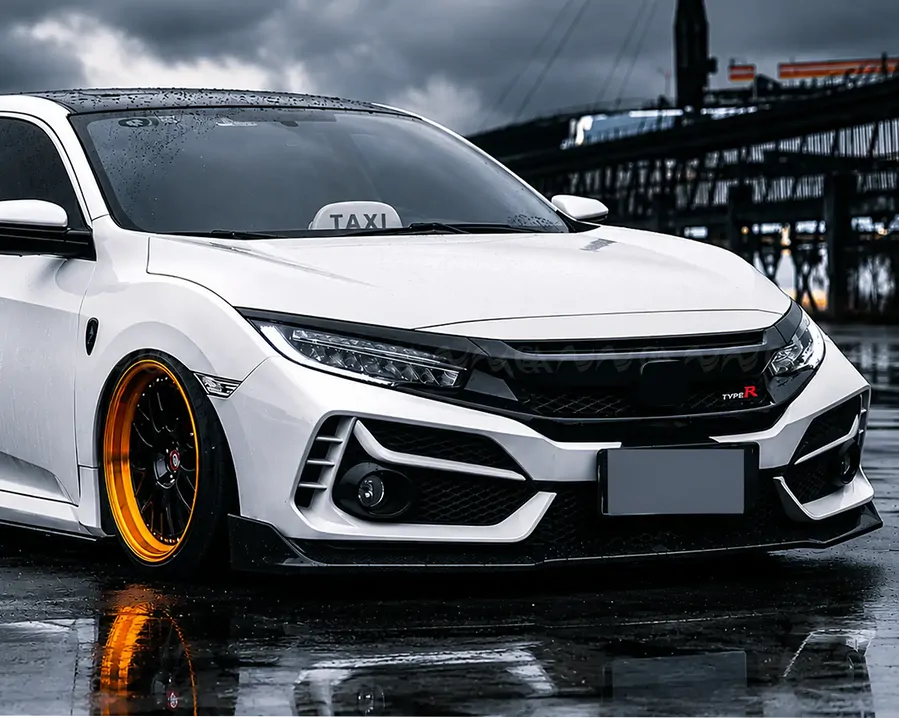 Body Kit Civic Type R Ốp Đèn Cản Trước 2019 - 2021  - Ảnh 3