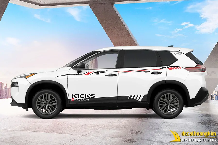 Tem Xe Nissan Kicks - NKI001 - Ảnh 1