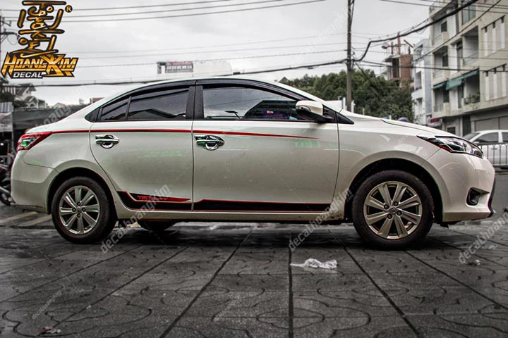 Tem Xe Toyota Vios - TVI003 - Ảnh 1
