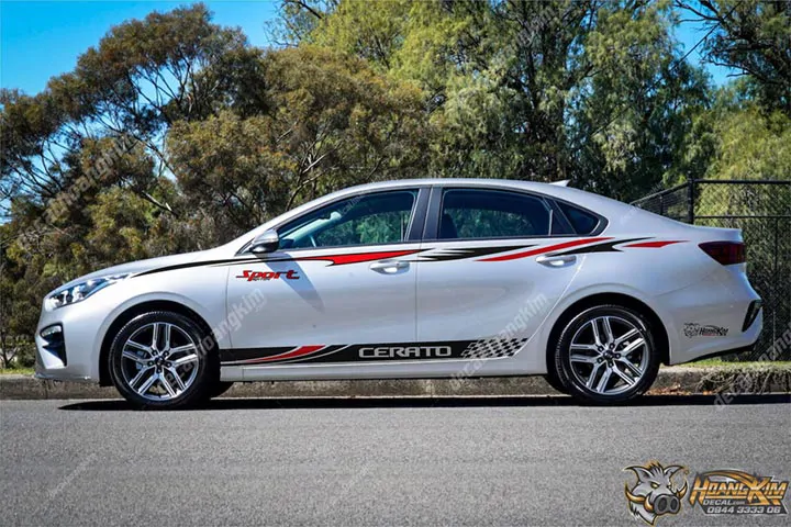 Tem Xe Kia Cerato - KCE027 - Ảnh 1