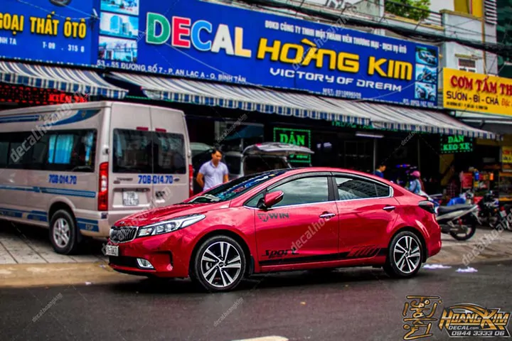 Tem Xe Kia Cerato - KCE017 - Ảnh 1
