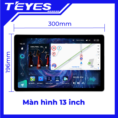 Màn hình android Teyes CC3 2K Max 13inch 4/32 - Ảnh 3