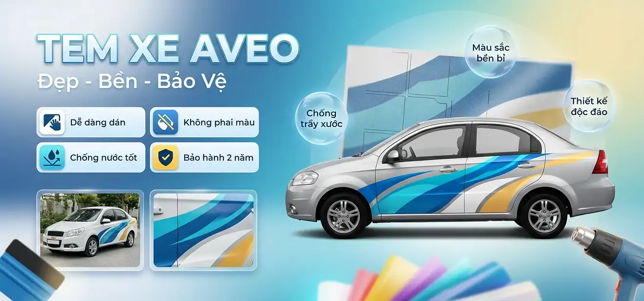 Tem Xe Chevrolet Aveo