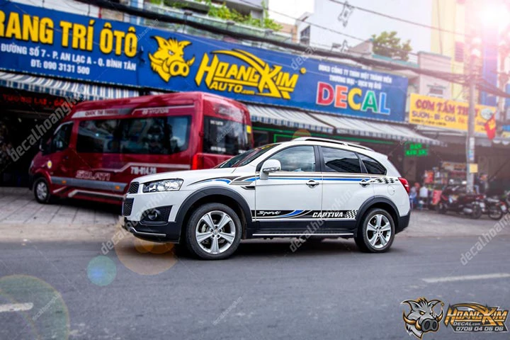 Tem Xe Chevrolet Captiva - CCA005 - Ảnh 1
