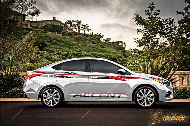 Tem Xe Hyundai Accent - HAC003 - Ảnh 1