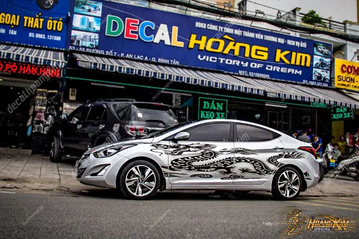 Tem Xe Hyundai Elantra - HEL003 - Ảnh 1
