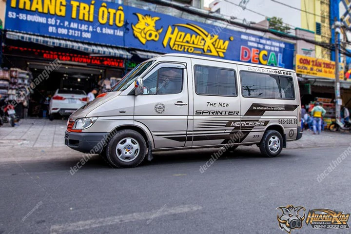 Tem Xe Mercedes Sprinter - MSP007 - Ảnh 1