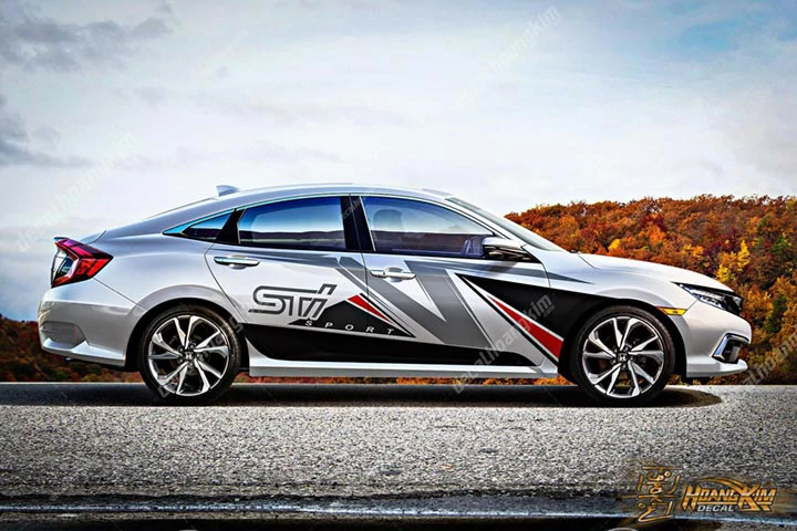 Tem Xe Honda Civic - HCV016 - Ảnh 1
