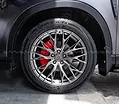 Ốp má phanh HQ Racing Subaru Forester đỏ - ảnh 4