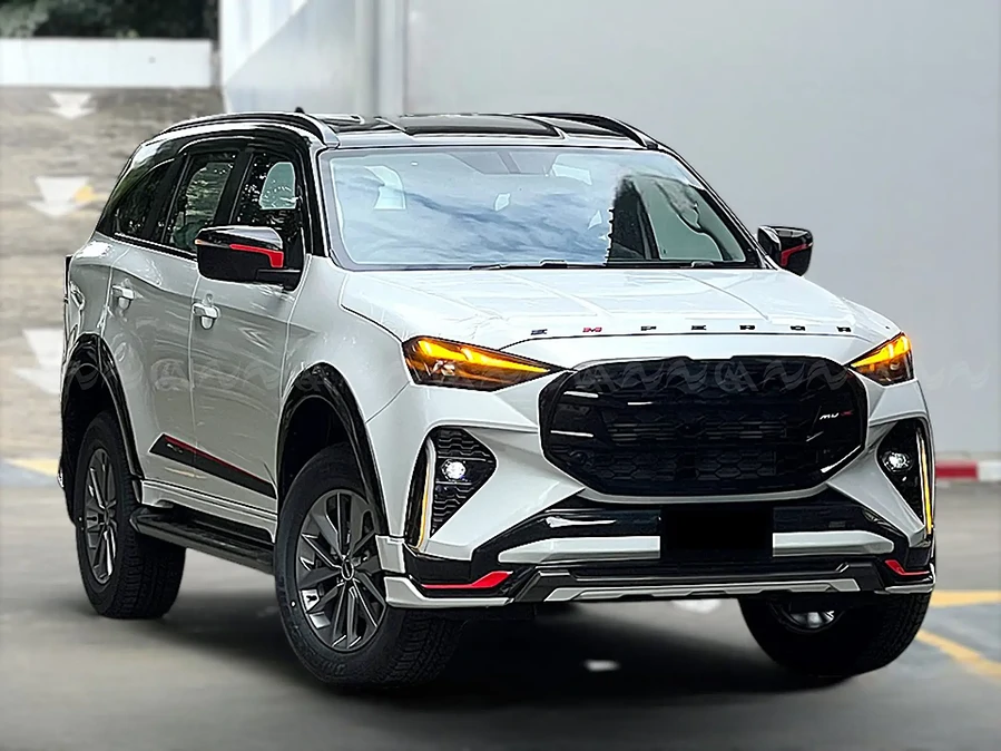 Body Kit Isuzu MU-X 2025 mẫu Emperor V2 : Hầm hố, thể thao - Ảnh 1
