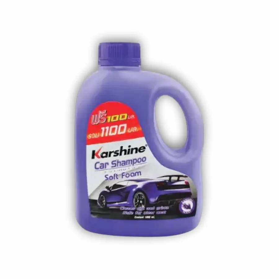 Chai Karshine Car Shampoo Xà Phòng Rửa Xe 1.1L - Ảnh 3