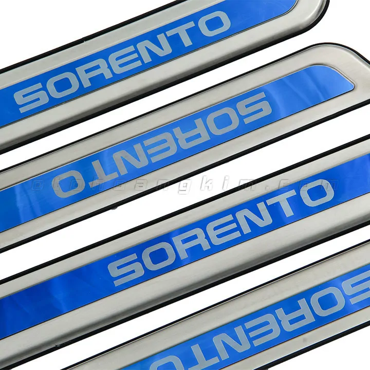 Nẹp bước chân ngoài Kia Sorento [2020-2021] inox - Ảnh 2