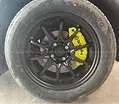 Ốp má phanh HQ Racing Civic 2017+ xanh chuối - ảnh 4