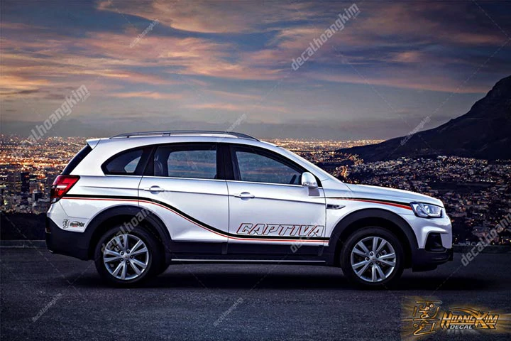 Tem Xe Chevrolet Captiva - CCA013 - Ảnh 1