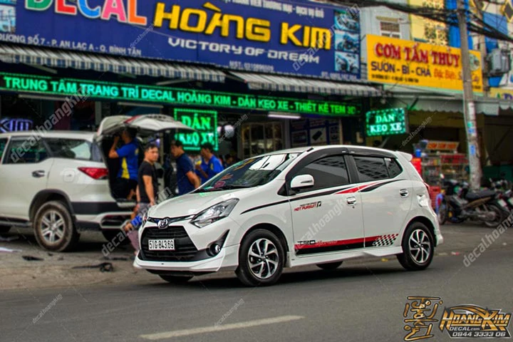 Tem Xe Toyota Wigo - TWI014 - Ảnh 1