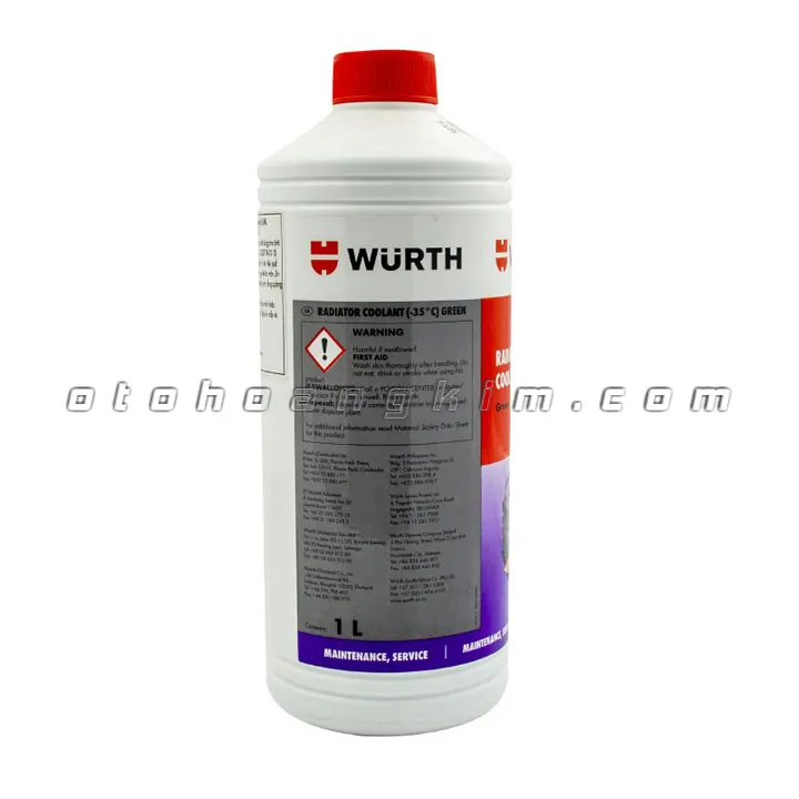 Dung Dịch Bảo Dưỡng Wurth giải nhiệt xanh 1 lít - Ảnh 3