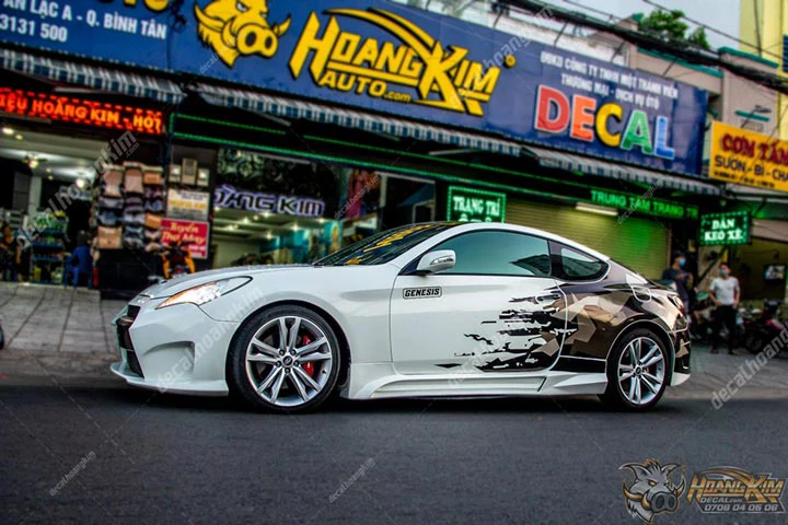 Tem Xe Hyundai Genesis - HGE014 - Ảnh 1