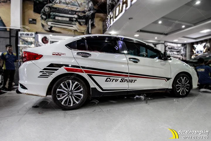 Tem Xe Honda City - HCT042 - Ảnh 1