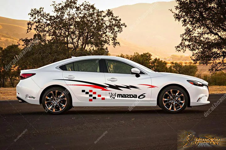 Tem Xe Mazda 6 - MA6007 - Ảnh 1