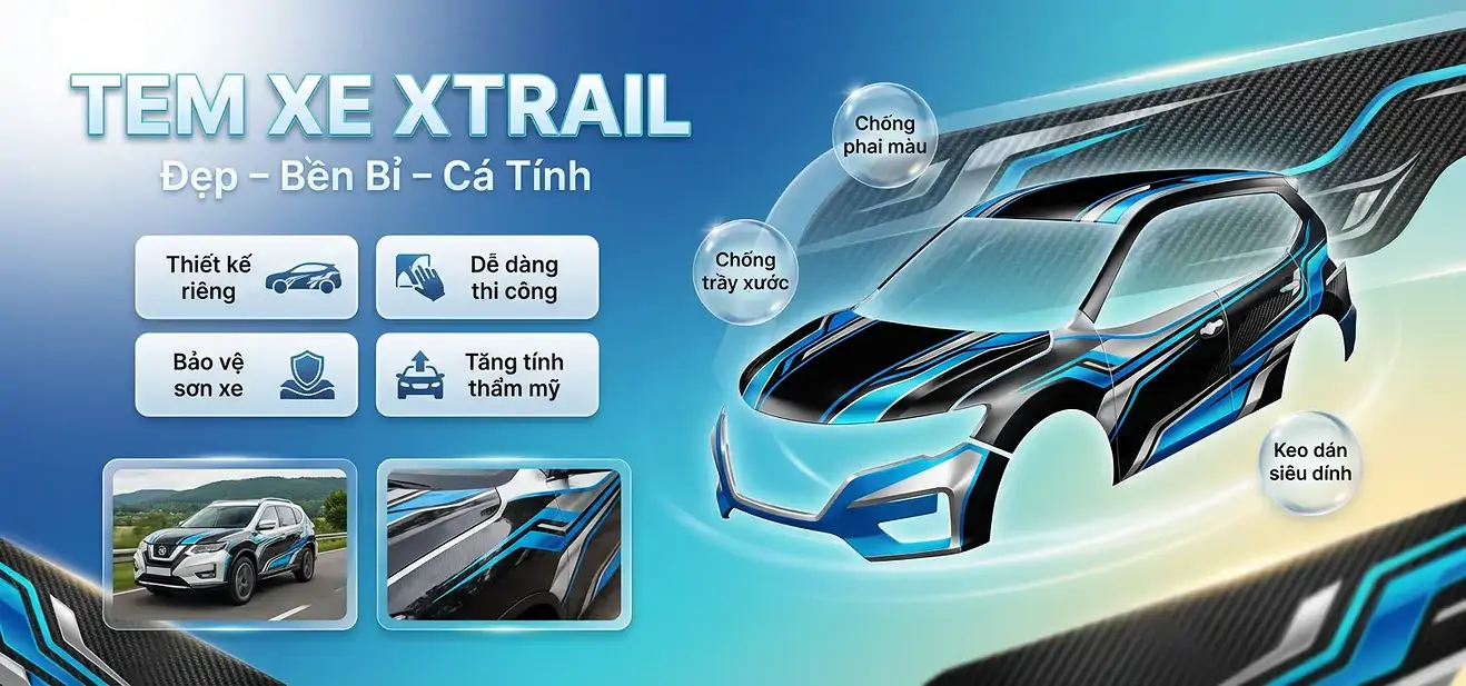 Tem Xe Nissan Xtrail