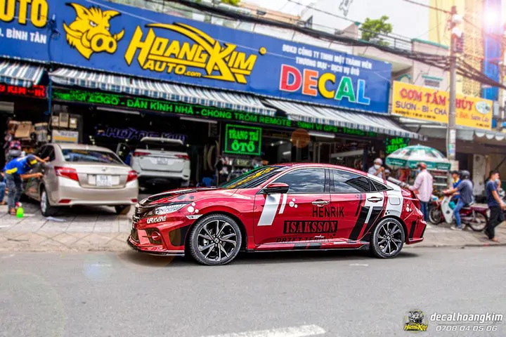 Tem Xe Honda Civic - HCV031 - Ảnh 1