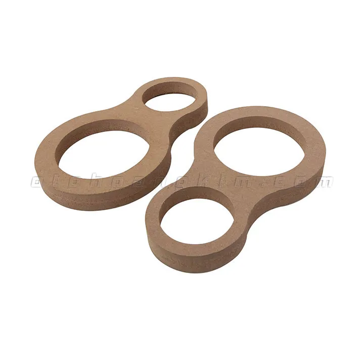 Khuôn đệm loa bằng gỗ liền 2 + 4 inch - Ảnh 3